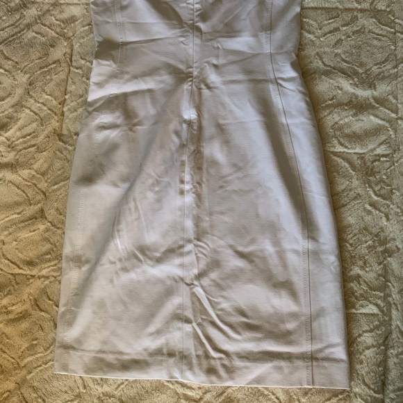 NWT BR Leather Sleeve Dress - Picture 9 of 11